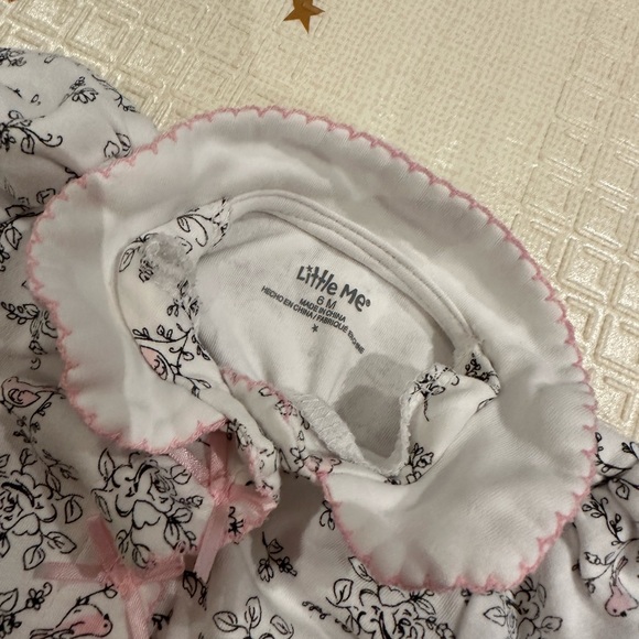 6 months Little Me Baby Girl Clothes onesies - Picture 5 of 7